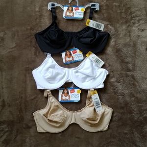 Hanes NWT bra bundle